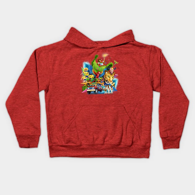 Fiesta Colombia Kids Hoodie by KarlosVz